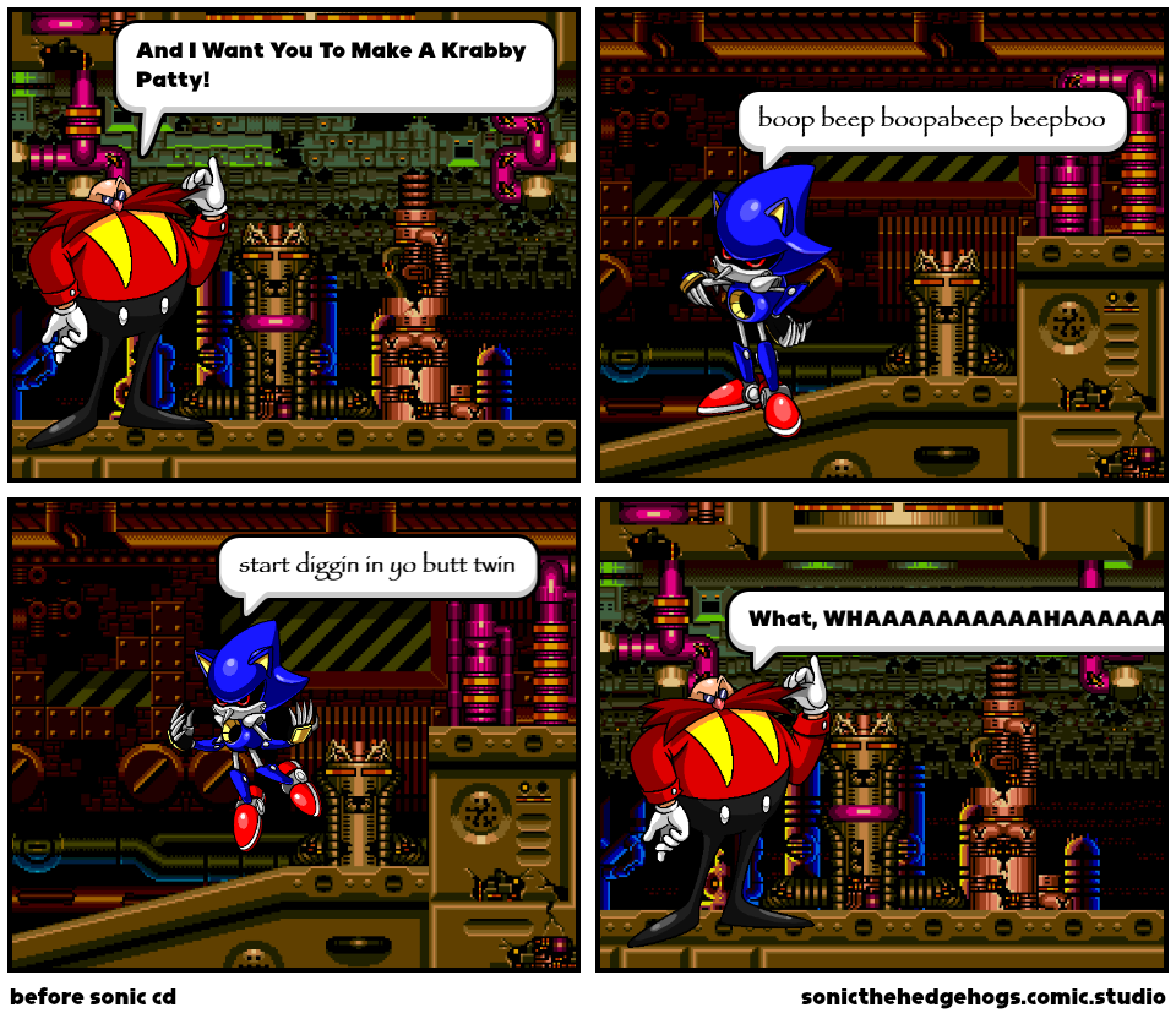 Before sonic cd