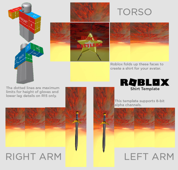 Block Battler Shirt New