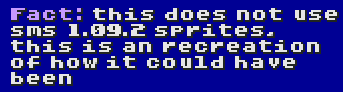 Fact for the sms 1092 recreation