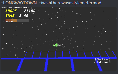Hes going a long way down