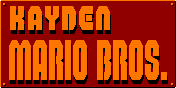KaydenMario Bros Title
