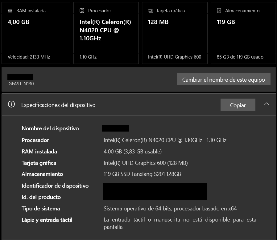 PC Specs